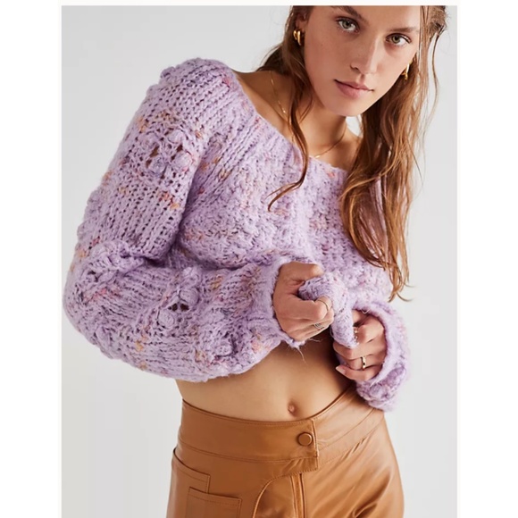 Brand New Free People Sunset Cloud Pullover - Picture 3 of 3